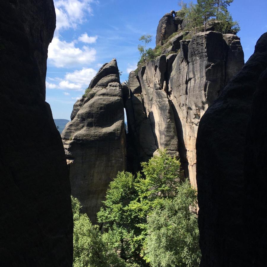 Bergblick Sächsische Schweiz